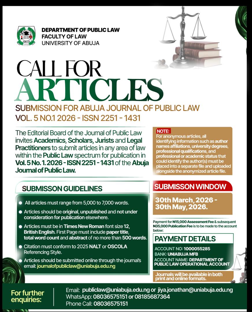 Call for Articles